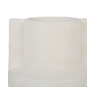 Côté Table Vase Lisla Blanc Mat D15xh22cm Faience 9