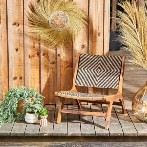 Kaemingk Fauteuil De Jardin En Resine Tressee Noir – Verona 13