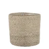 Mica Décorations Cache-pot Creme H20cm – Atlantic 7