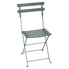 Fermob Chaise D’exterieur En Acier Gris Orage – Bistro 5