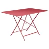 Fermob Table De Jardin Pliante En Acier Piment- Bistro 25