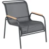 Fermob Fauteuil D’extérieur Longe Carbone – Coolside 20