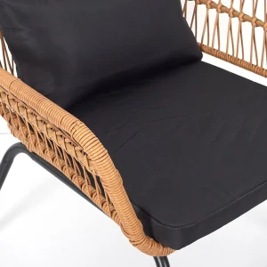 Home Déco Factory Fauteuil De Jardin En Rotin – Helsinki 12