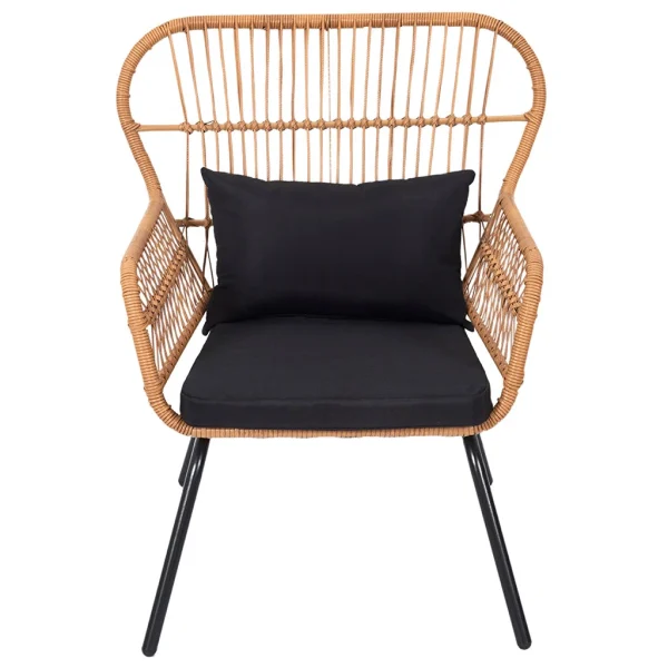 Home Déco Factory Fauteuil De Jardin En Rotin – Helsinki 6