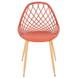 Home Déco Factory Chaise De Jardin En Plastique Terracotta – Malaga 10