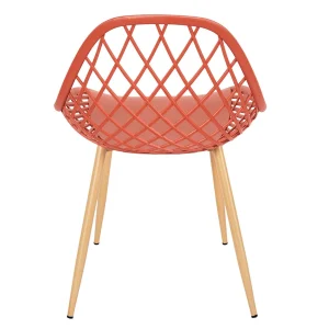 Home Déco Factory Chaise De Jardin En Plastique Terracotta – Malaga 12