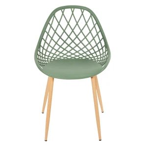 Home Déco Factory Chaise De Jardin En Plastique Vert – Malaga 10