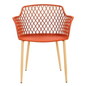 Home Déco Factory Fauteuil De Jardin Terracotta En Plastique Malaga 10