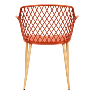 Home Déco Factory Fauteuil De Jardin Terracotta En Plastique Malaga 14