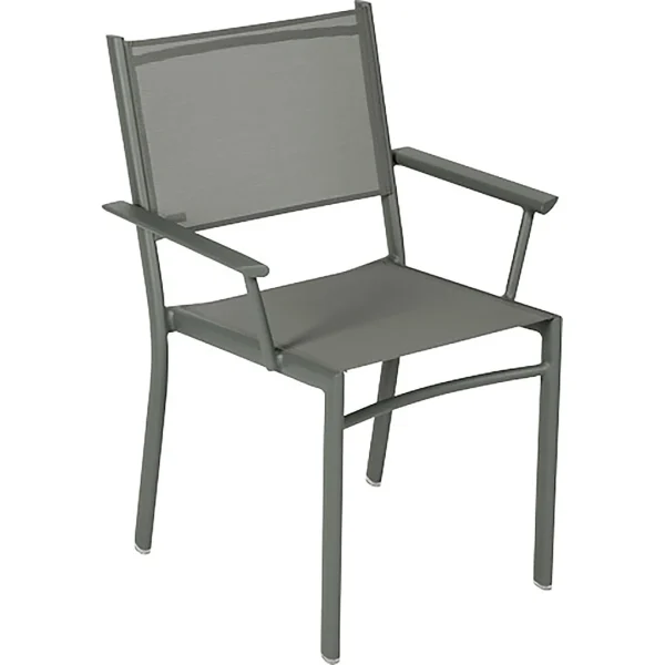 Fermob Fauteuil De Jardin Gris Romarin Bridge Costa 1