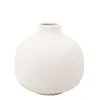 Arty Fêtes Vase Gustave Porcelaine Rainurée Blanc Matte 13