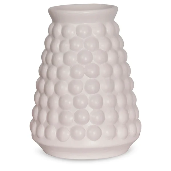 Opjet Vase Ceramique Point Blanc D10.1xh13cm 1