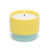 Paddywax Bougie Color Block Pot En Ceramique Menthe Verte 5