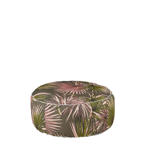 Mica Décorations Pouf Gonflable Feuilles Vert Avec Pompe – Nuno 1