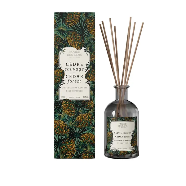 Panier Des Sens Diffuseur De Parfum Ambiance – Cedre Sauvage 245ml 1