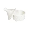 Chabi Chic Boite à Tajine Blanc Or D14xh17cm – Empreinte 11