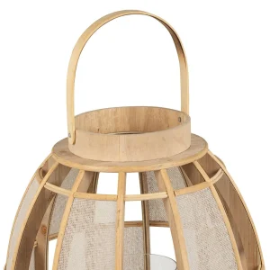 SEMA DESIGN Lanterne Tissu Cordey Naturel Lin D35cm 11