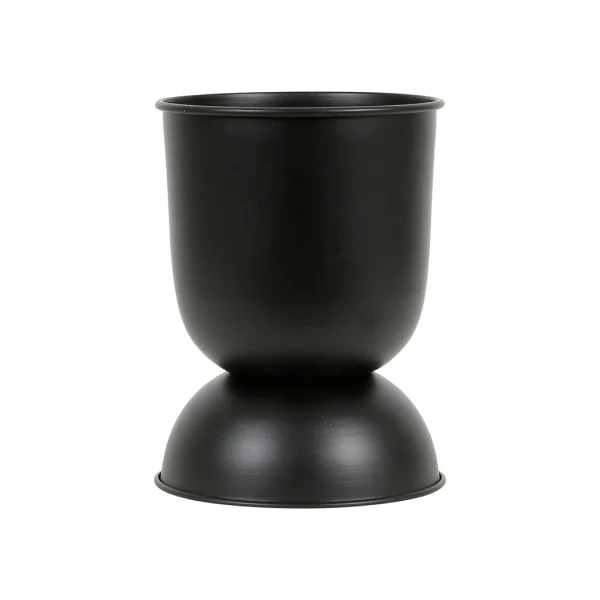 SEMA DESIGN Cache Pot Visag-arty Noir D20cm 1