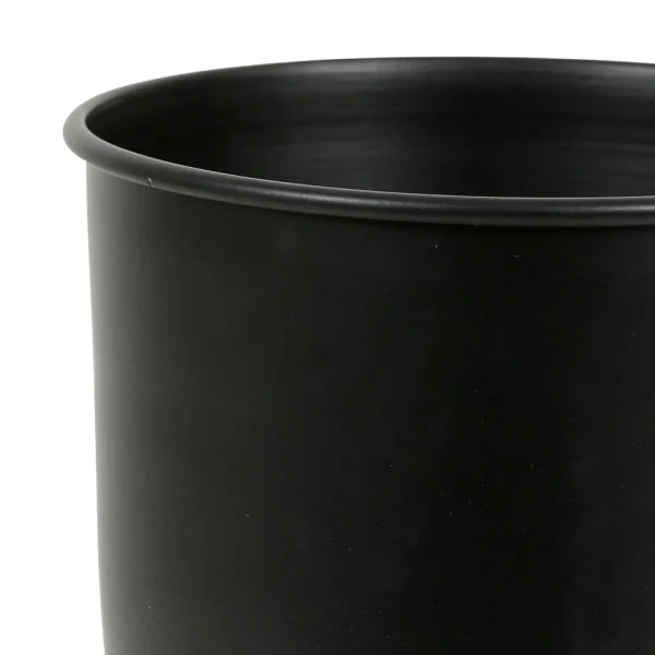 SEMA DESIGN Cache Pot Visag-arty Noir D20cm 3