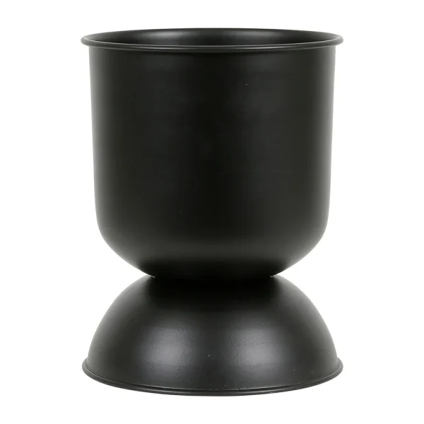 SEMA DESIGN Cache Pot Visag-Arty Noir D25cm 1