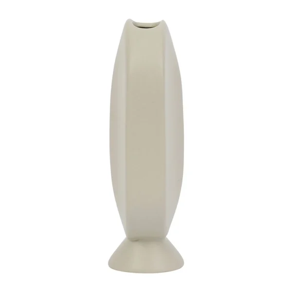 SEMA DESIGN Vase Face Grege 9×5.5xh17.5cm Gres 4