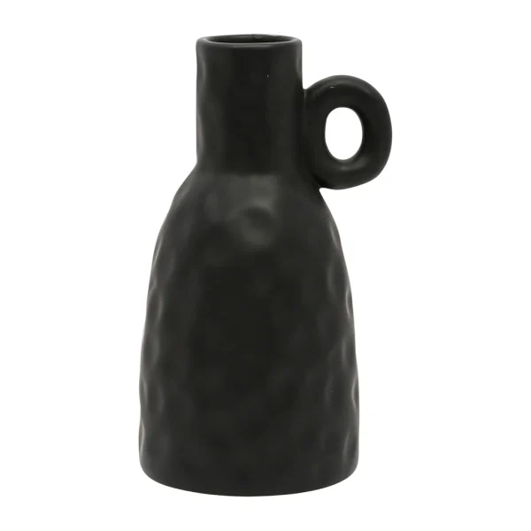 SEMA DESIGN Vase En Dolomite Noir H20.5cm – Arty Folk 1