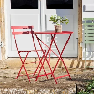 Fermob Chaise D’exterieur En Acier Piment – Bistro 12